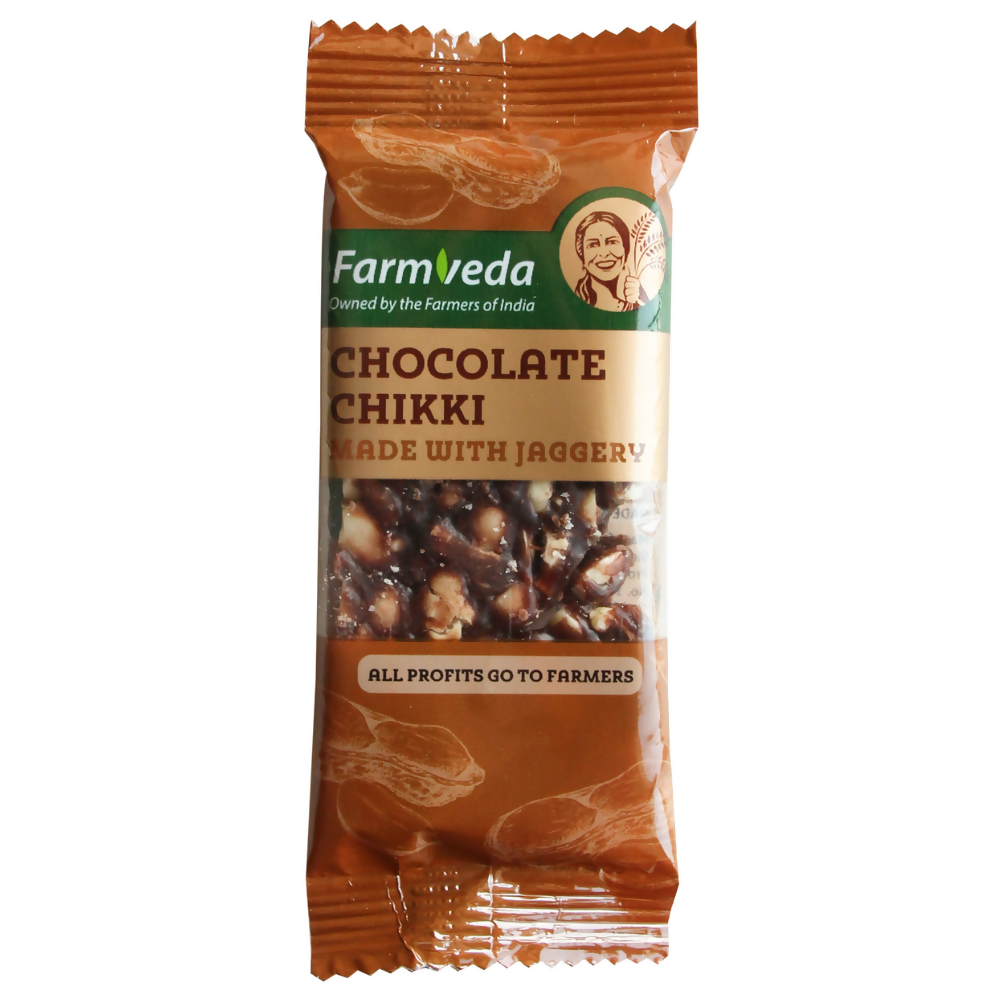 Farmveda Chocolate Chikki- Made With Jaggery - Distacart