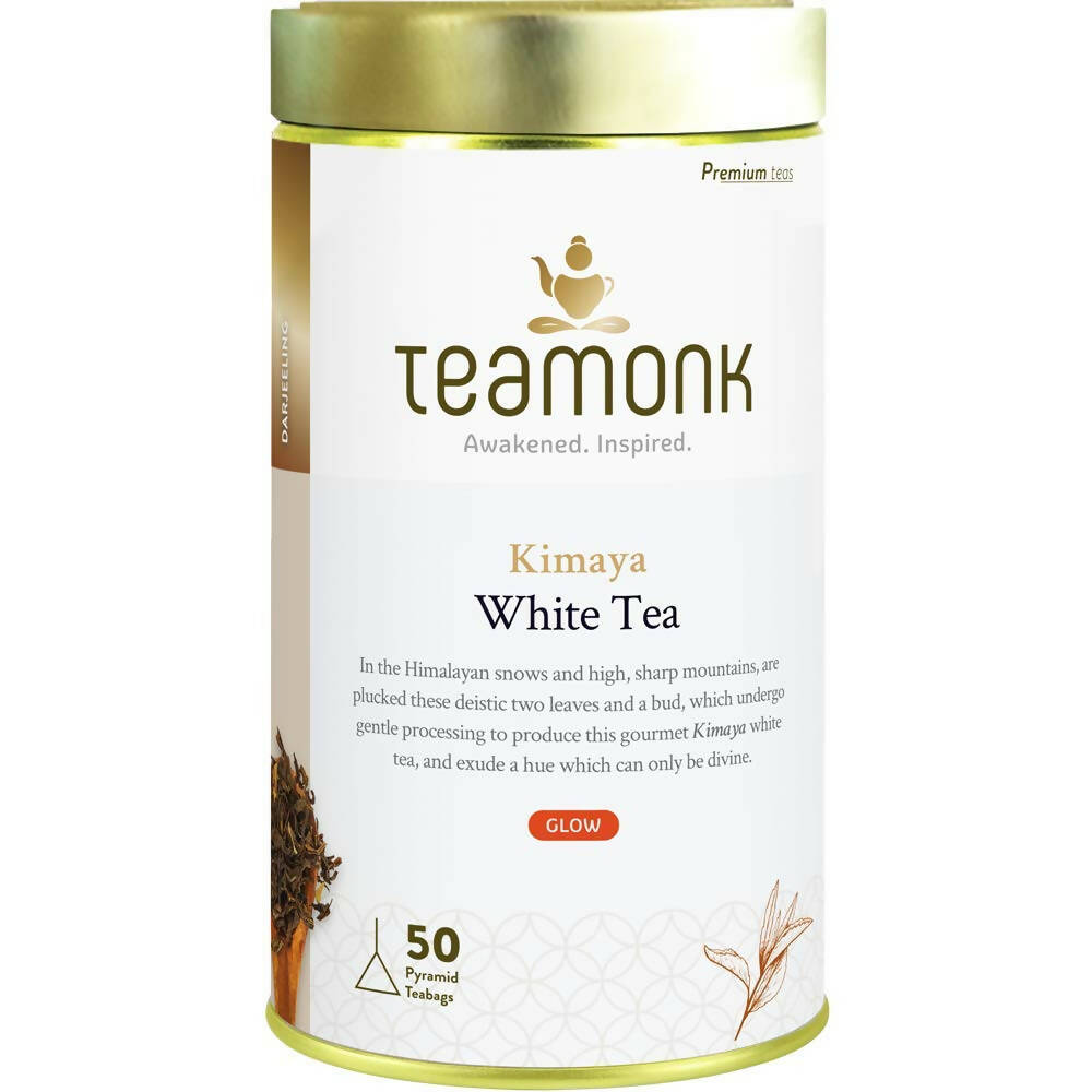 Teamonk Darjeeling Kimaya White Tea Bags - Distacart