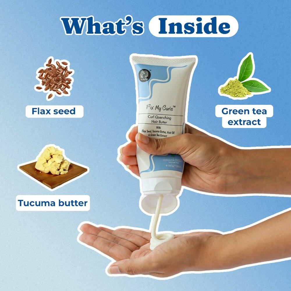 Fix My Curls Curl Quenching Flax Seed Butter - Distacart