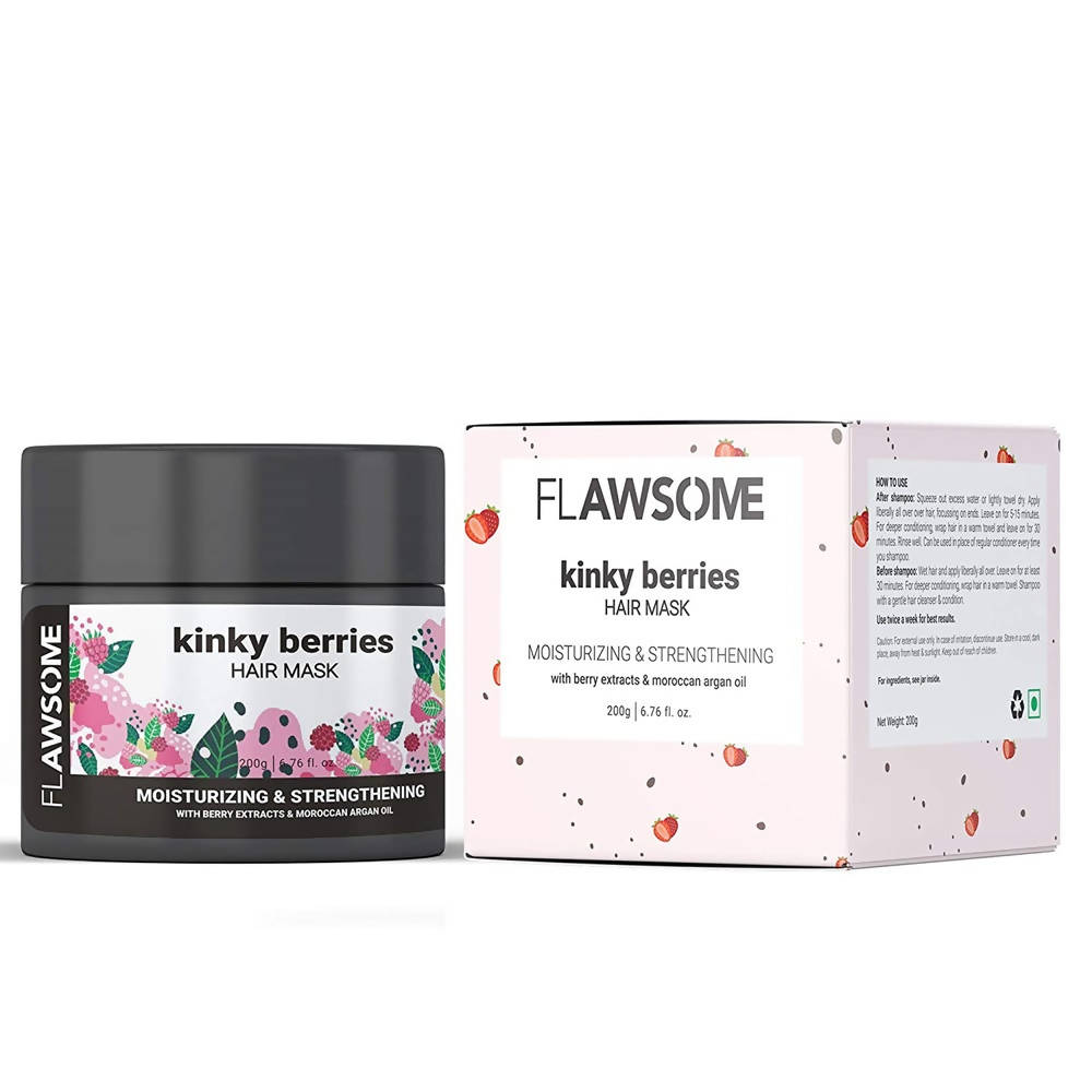 Flawsome Kinky Berries Moisturizing & Strengthening Hair Mask