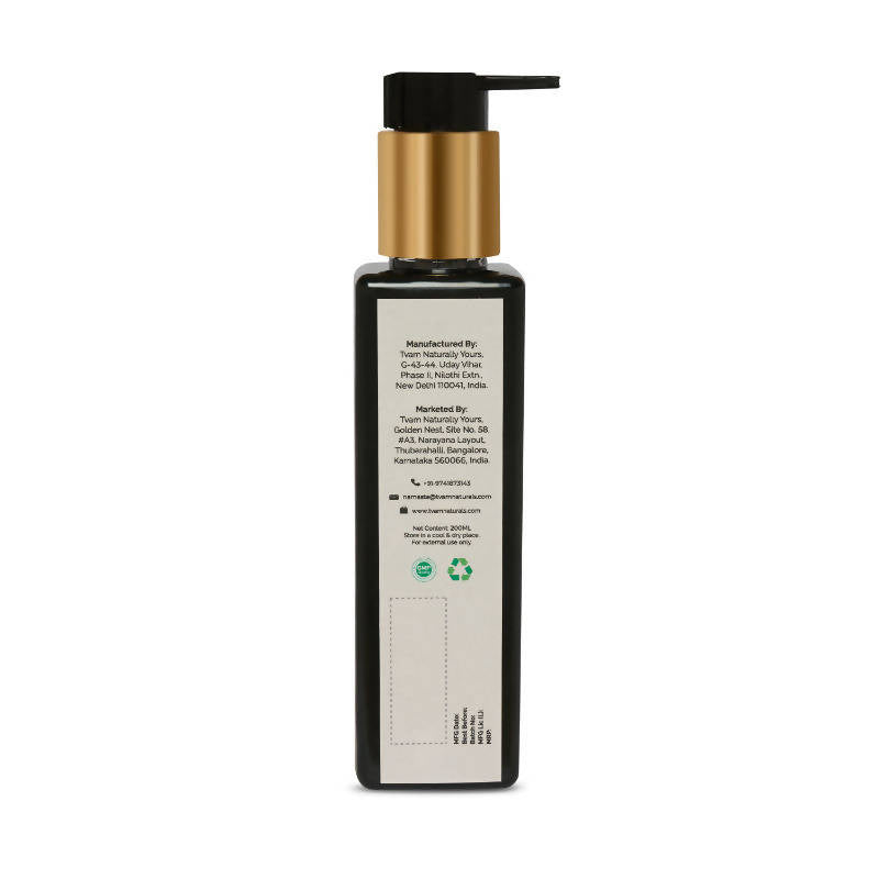 Tvam Charcoal Green Tea Face Wash - Distacart