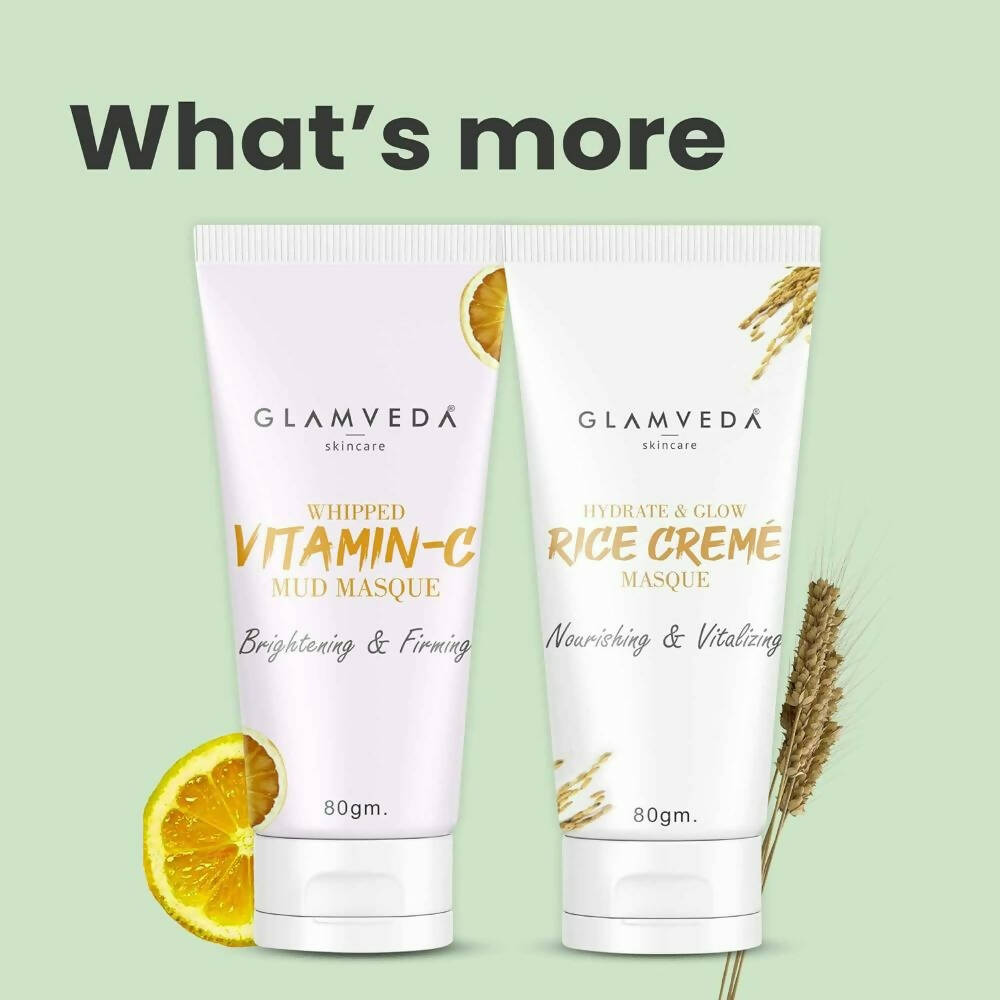 Glamveda Tea Tree Anti Acne Mud Mask - Distacart