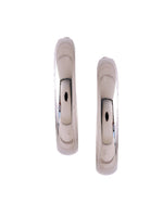 Thumbnail for NVR Women Silver Plated Hoop Earrings - Distacart