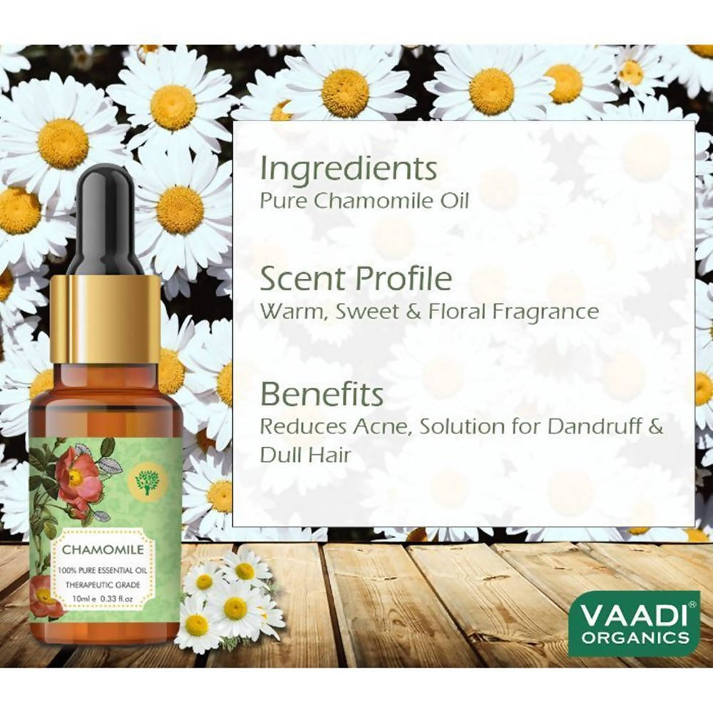 Vaadi Herbals Chamomile Oil Therapeutic Grade - Distacart