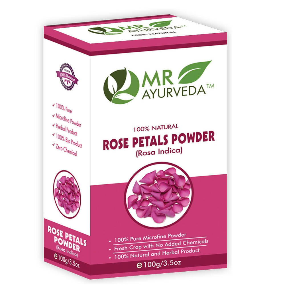 MR Ayurveda Rose Petals Powder - Distacart