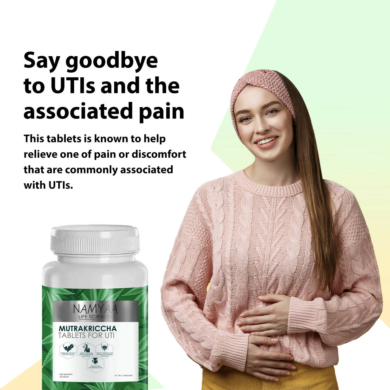 Namyaa Mutrakriccha Tablets for UTI - Distacart
