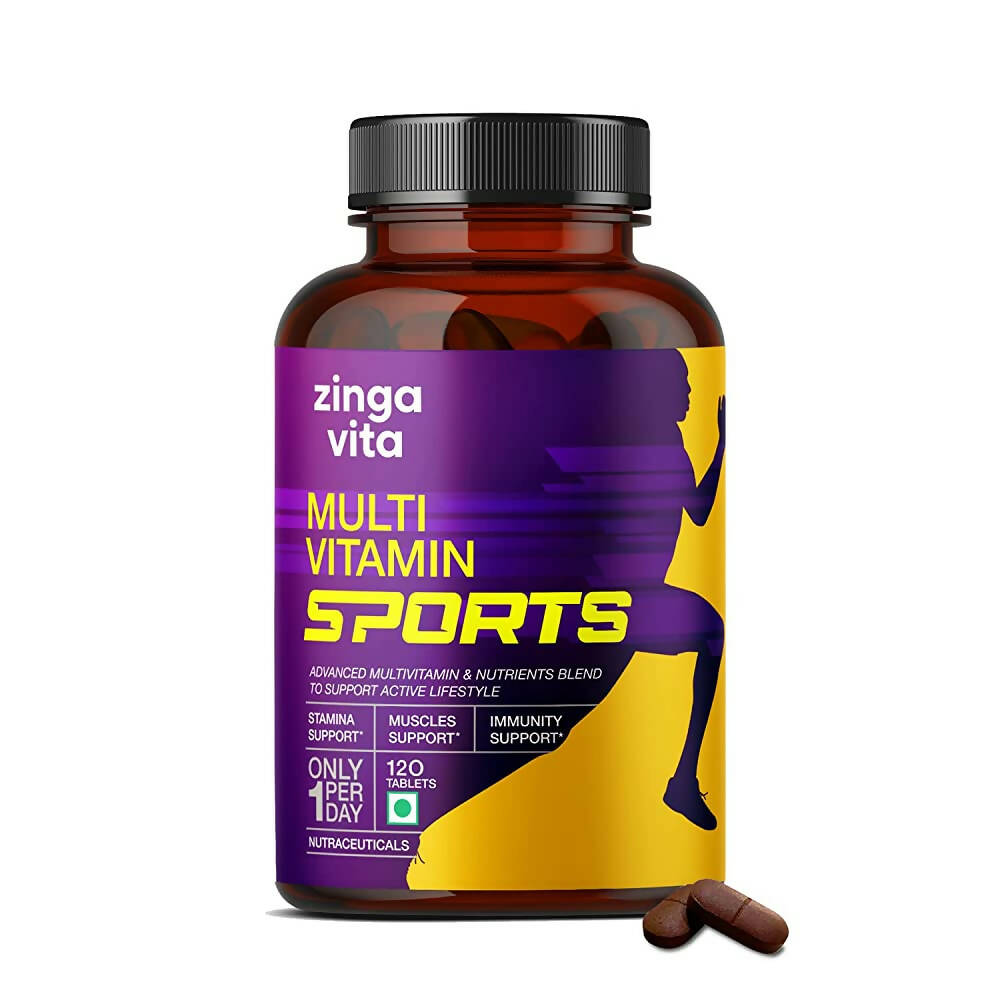 Zingavita Multivitamin Sports Tablets - Distacart