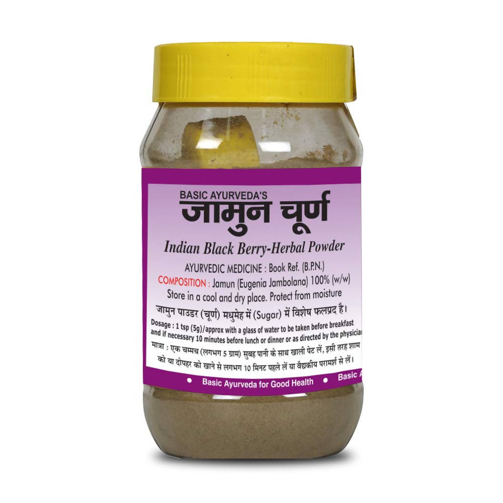 Basic Ayurveda Jamun Powder Ingredients