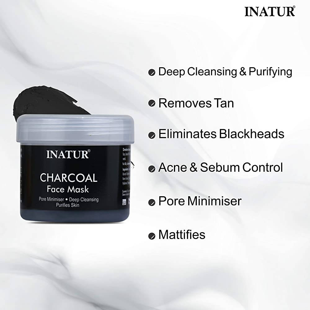 Inatur Charcoal Face Mask