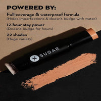 Thumbnail for Sugar Ace Of Face Foundation Stick - Borgia (Medium Tan, Warm Undertone) - Distacart