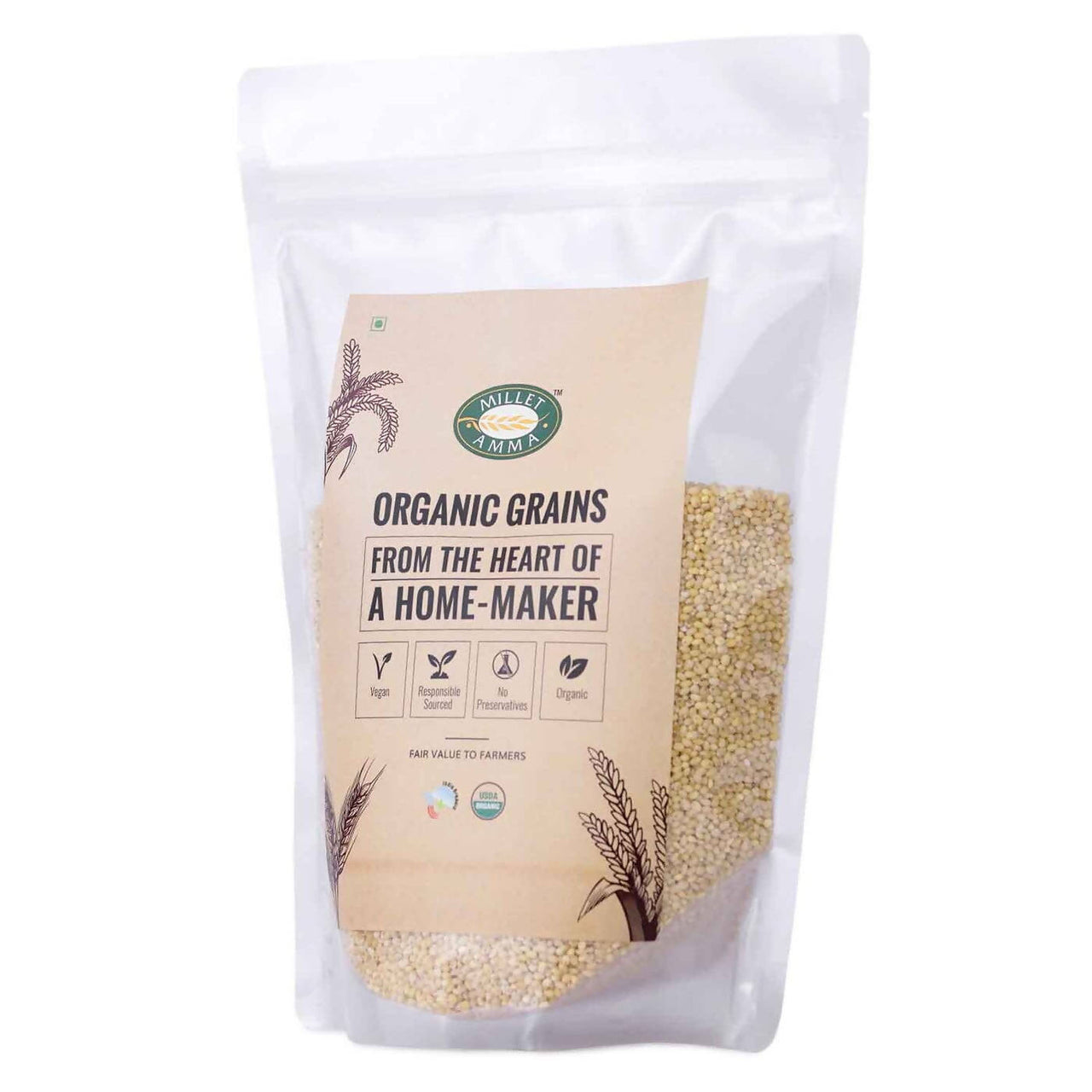 Millet Amma Organic Proso Millet Grains - Distacart