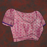 Thumbnail for Lorenvalley Fashion Purple Soft Silk Woven Design Zari Weaving Saree - Distacart