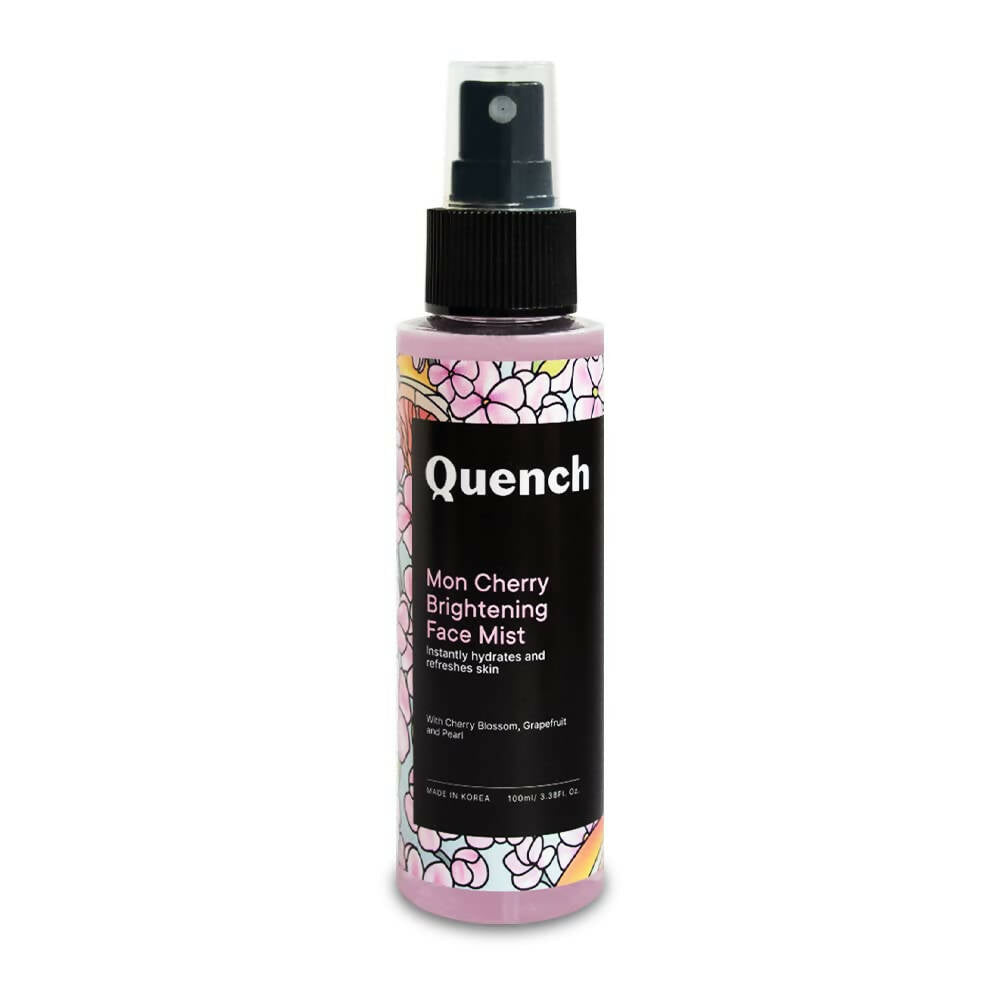 Quench Botanics Mon Cherry Brightening Face Mist - Distacart
