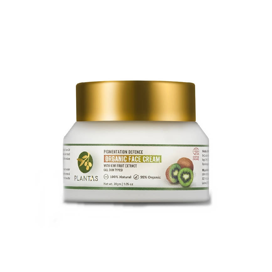 Plantas Pigmentation Defence Organic Face Cream - Distacart