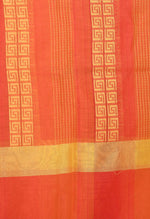 Thumbnail for Mominos Fashion Moeza Handloom Cotton Orange Tone Dupatta - Distacart