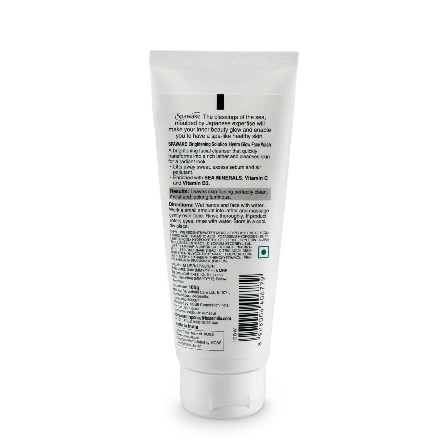 Spawake Brightening Solution Hydro Glow Face Wash - Distacart