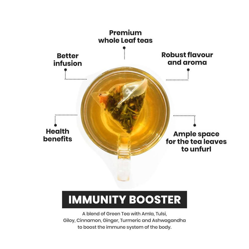 Chai Spa Immunity Booster Green Tea - Distacart