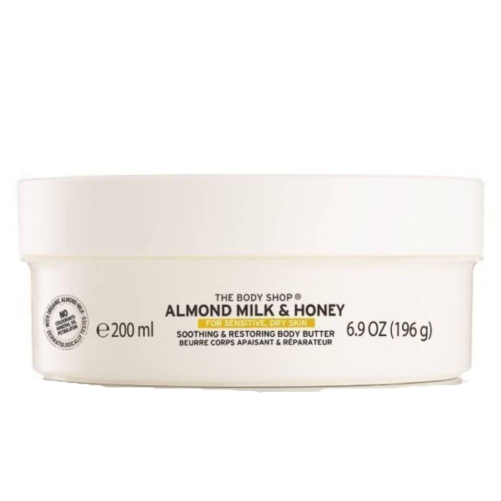 The Body Shop Almond Milk & Honey Soothing & Restoring Body Butter 200 ml