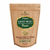 Thumbnail for Deep Ayurveda Organic Safed Musli Powder - Distacart