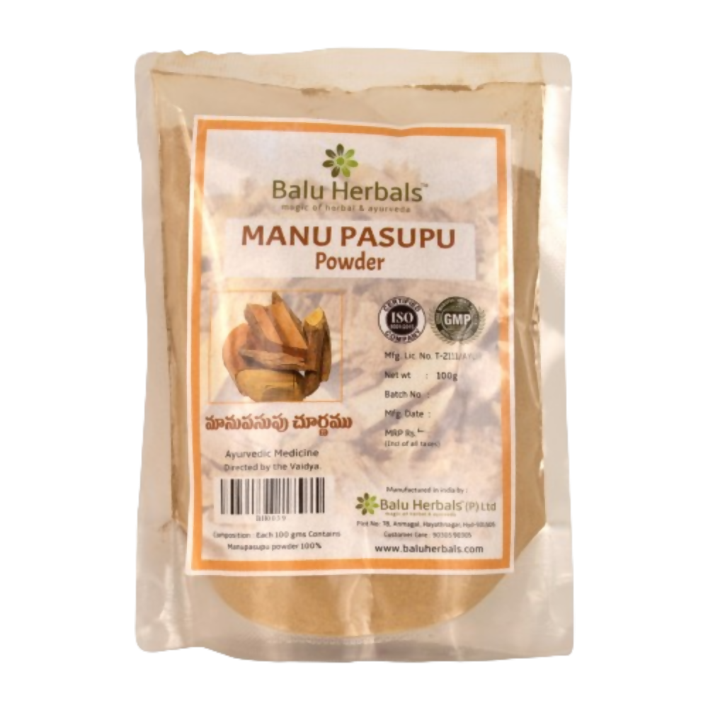 Balu Herbals Maramanjali (Manu pasupu) Powder - Distacart