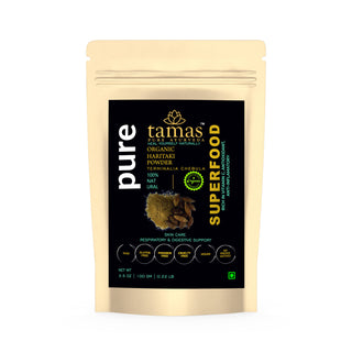 Tamas Pure Ayurveda Superfood Organic Haritaki Powder - Distacart