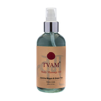 Thumbnail for Tvam Jasmine Mogra & Green Tea Body Massage Oil - Distacart