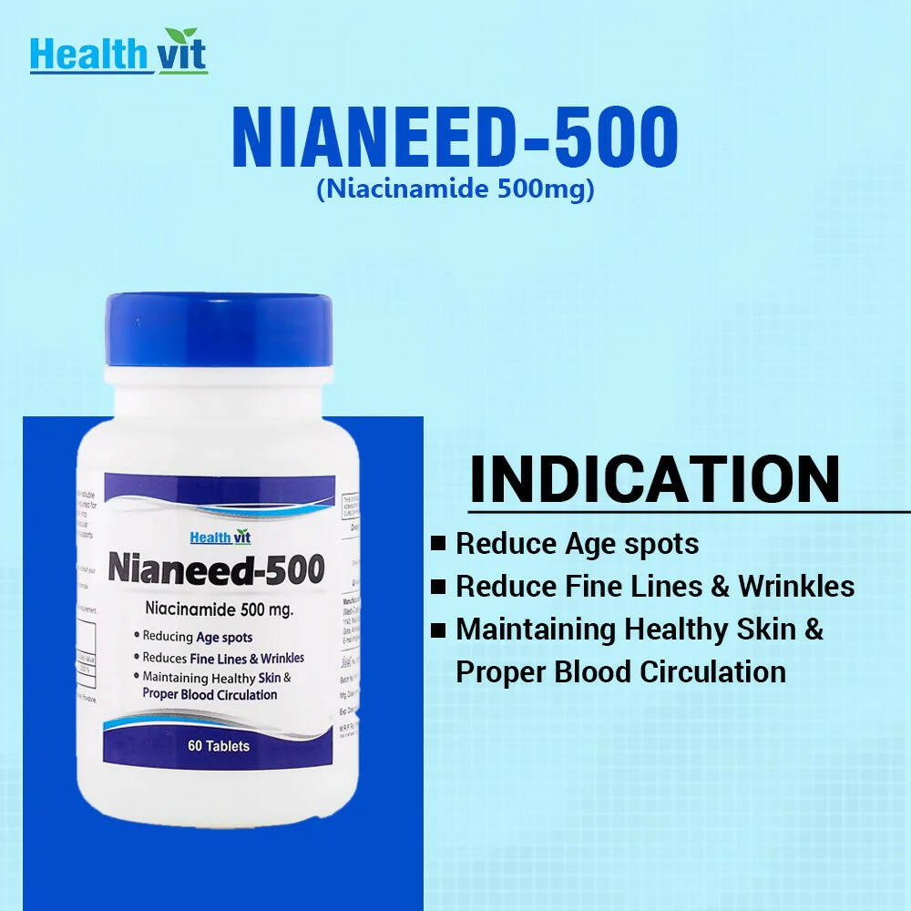 Healthvit Nianeed-500 Tablets - Distacart