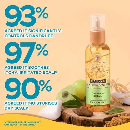 Coco Soul Hair Oil Dandruff Control - Distacart