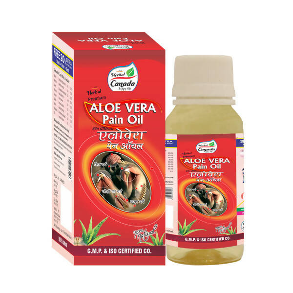 Herbal Canada Aloevera Pain Oil - Distacart