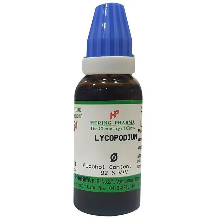 Hering Pharma Lycopodium Mother Tincture Q - Distacart