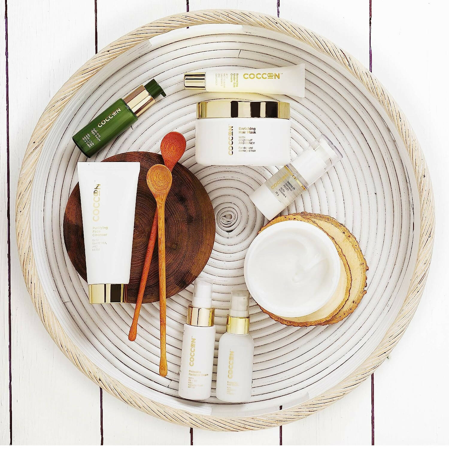 Coccoon Purifying Face Cleanser With White Tea & Neem - Distacart