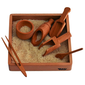 Nesta Toys Montessori Tray - Beech Wood - Distacart