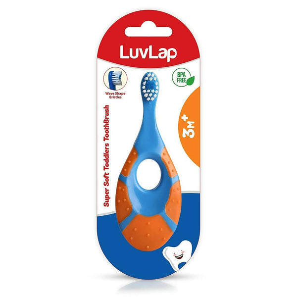 LuvLap Turtle Shaped Baby Manual Toddler & Toothbrush - Distacart