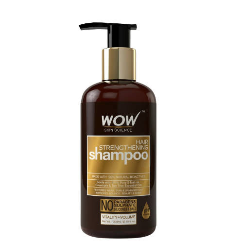 Wow Skin Science Hair Strengthening Shampoo - Distacart