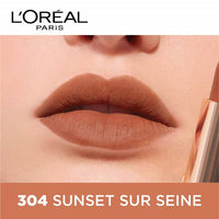 Thumbnail for L'Oreal Paris Color Riche Moist Matte Lipstick - 304 Sunset Sur Seine - Distacart