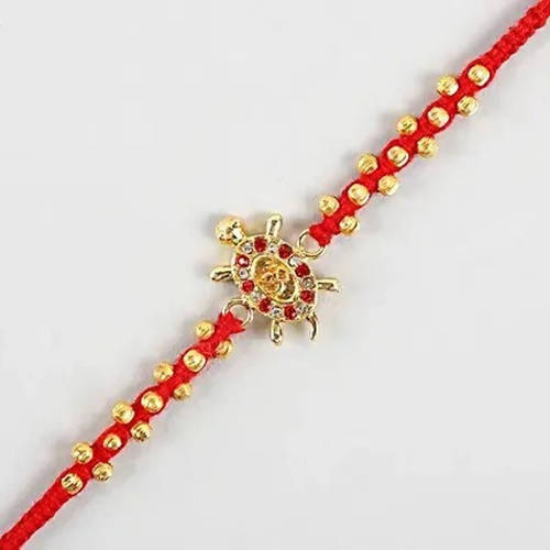 Meru Designer Rakhi and Almond Treat Chocolate - Distacart