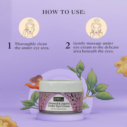Bipha Ayurveda Almond & Jojoba Under Eye Cream - Distacart