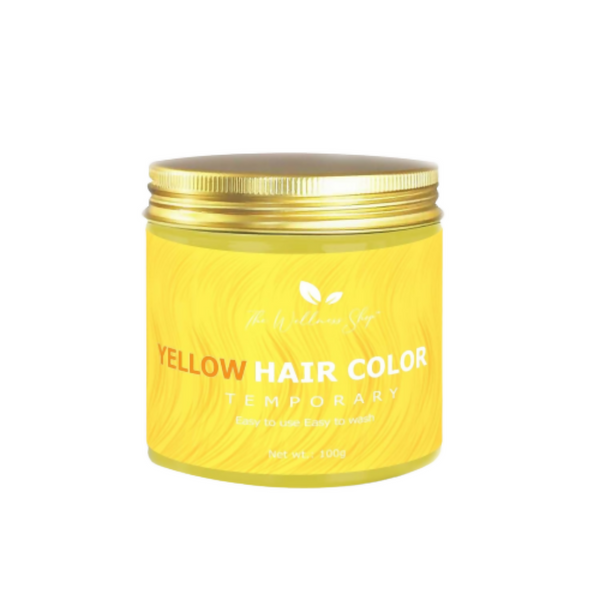 The Wellness Shop Yellow Temporary Hair Color - Distacart