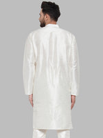 Thumbnail for Jompers Men White Solid Kurta Only - Distacart