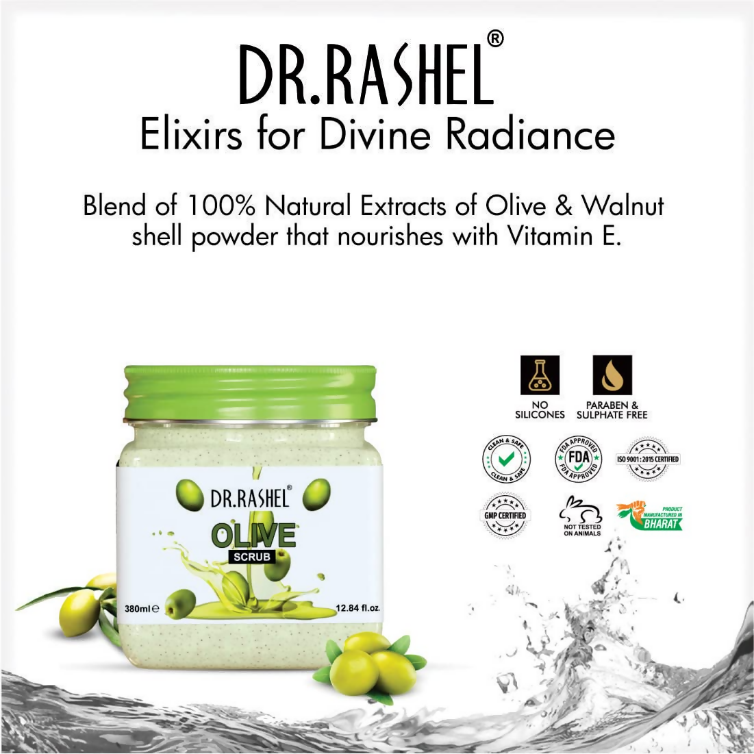 Dr.Rashel Olive Scrub For Face And Body - Distacart