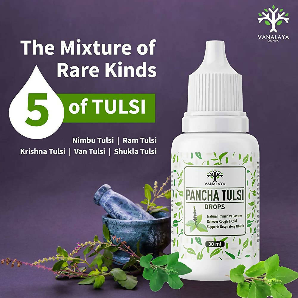 Vanalaya Panch Tulsi Drops - Distacart