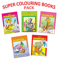 Thumbnail for Dreamland Super Colouring book (5 titles) pack - Distacart