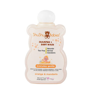 ShuShu Babies Shampoo + Body Wash Orange & Mandarin - Distacart