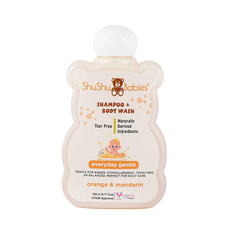 ShuShu Babies Shampoo + Body Wash Orange &amp; Mandarin - Distacart