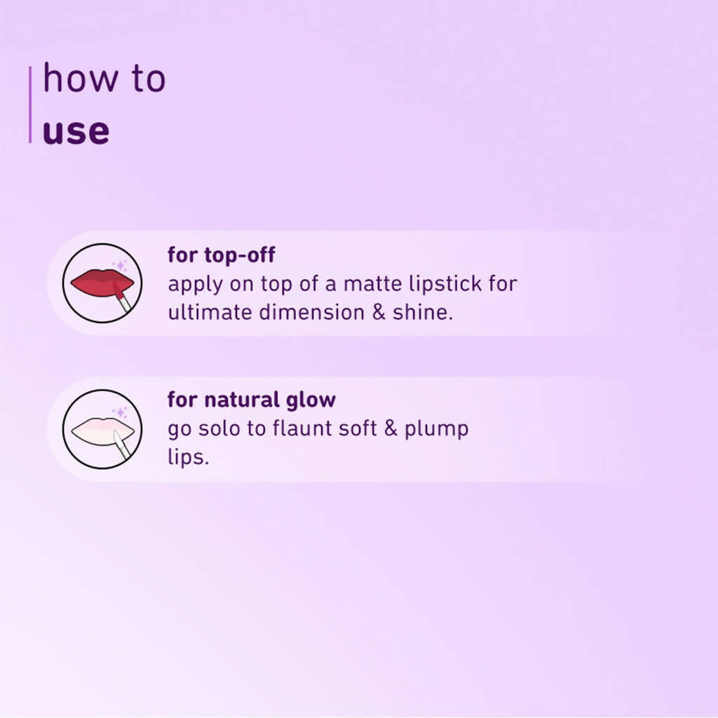 Plum Keep It Glossy Serum Lip Gloss 06 Crimson glow - Distacart
