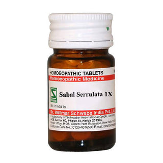 Dr. Willmar Schwabe India Sabal Serrulata 1X Tablets - Distacart