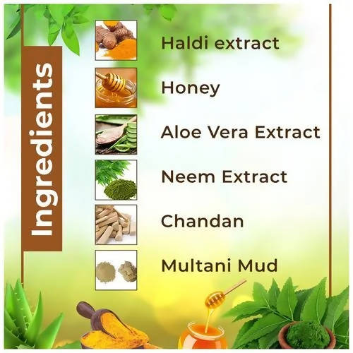 description krishna s herbal ayurveda face pack ingredients haldi