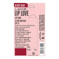 Thumbnail for Lakme Lip Love Gelato Chapstick - Berry Mint