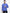 Jompers Men Blue Solid Straight Short Kurta - Distacart