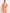 Jompers Men's Orange Dupion Printed Kurta Only